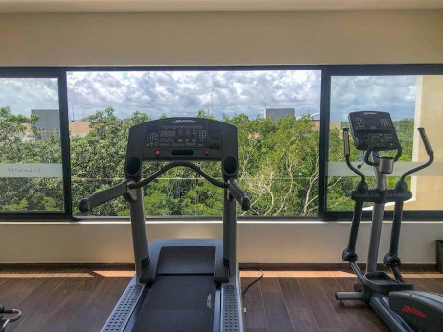 Suit Next To The Common Top Roof Exclusive Building Kingsize Bed 2 Super Pools, Gym, Grill Tulum Eksteriør bilde