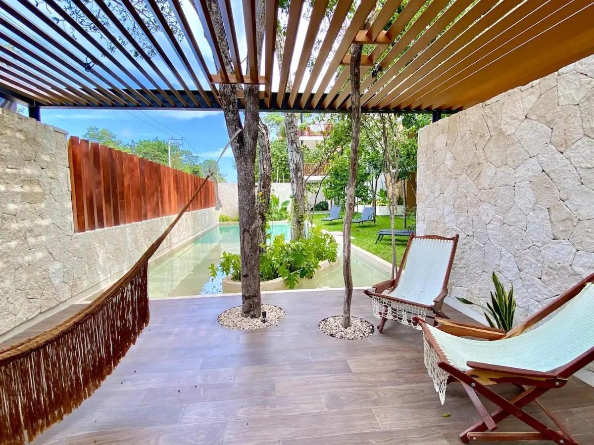 Suit Next To The Common Top Roof Exclusive Building Kingsize Bed 2 Super Pools, Gym, Grill Tulum Eksteriør bilde