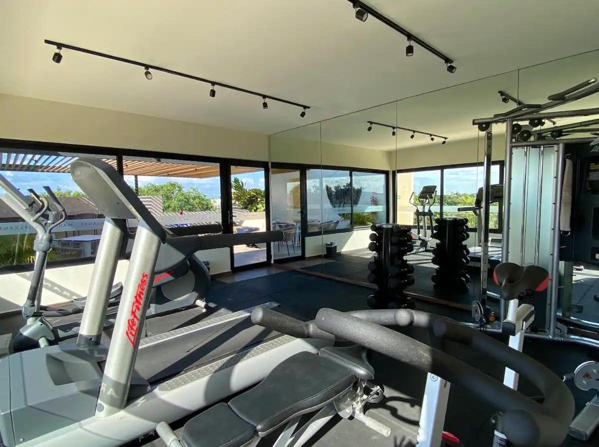 Suit Next To The Common Top Roof Exclusive Building Kingsize Bed 2 Super Pools, Gym, Grill Tulum Eksteriør bilde