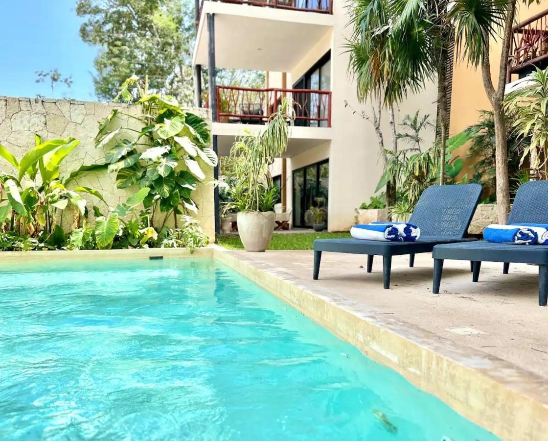 Suit Next To The Common Top Roof Exclusive Building Kingsize Bed 2 Super Pools, Gym, Grill Tulum Eksteriør bilde