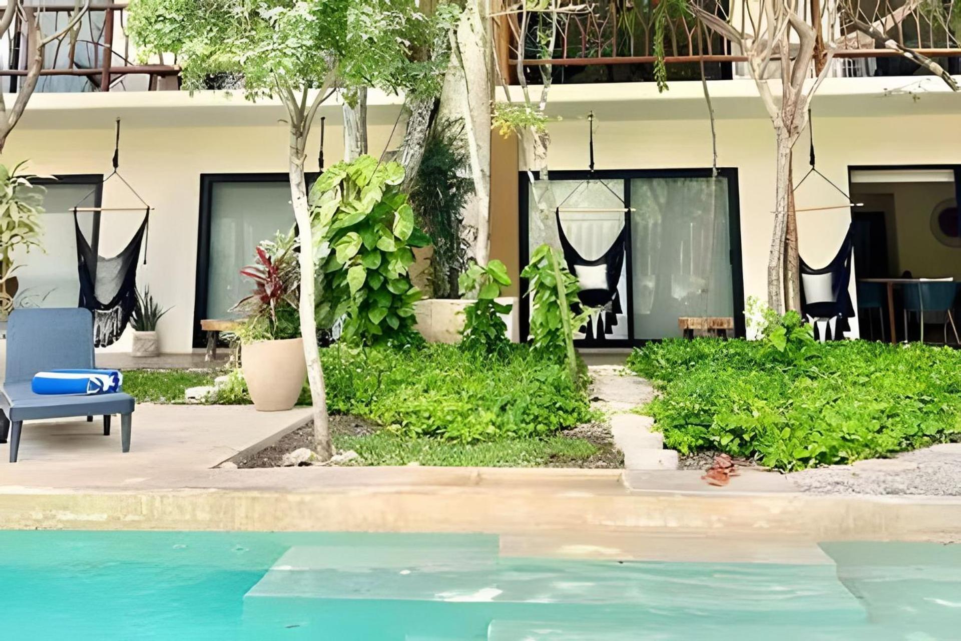 Suit Next To The Common Top Roof Exclusive Building Kingsize Bed 2 Super Pools, Gym, Grill Tulum Eksteriør bilde