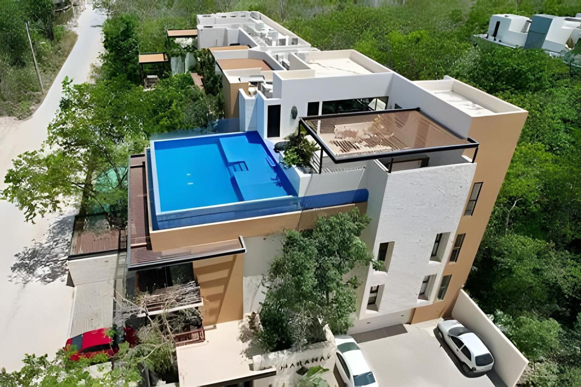 Suit Next To The Common Top Roof Exclusive Building Kingsize Bed 2 Super Pools, Gym, Grill Tulum Eksteriør bilde